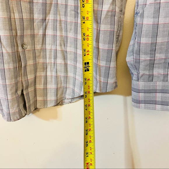 Calvin Klein Mens Medium Button Down Shirt - Picture 4 of 11